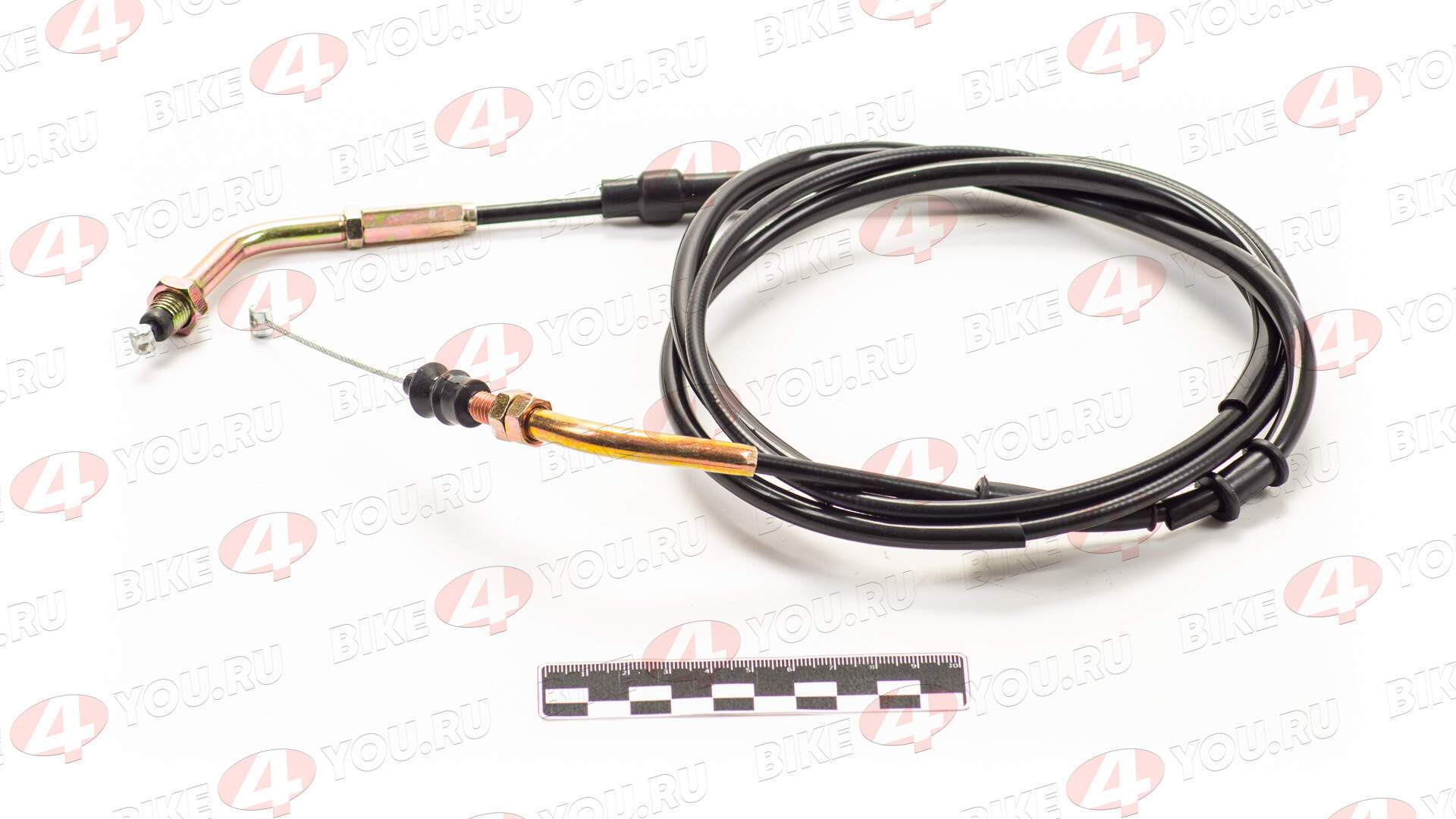 Трос газа (трубка с резьбой) 139QMB 50/80см3